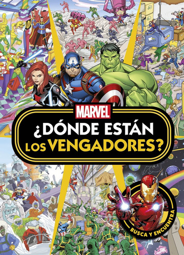 Los Vengadores Donde Estan Los Vengadores, De Marvel., Vol. 1. Editorial Libros Disney Editorial, Tapa Blanda En Español, 2024