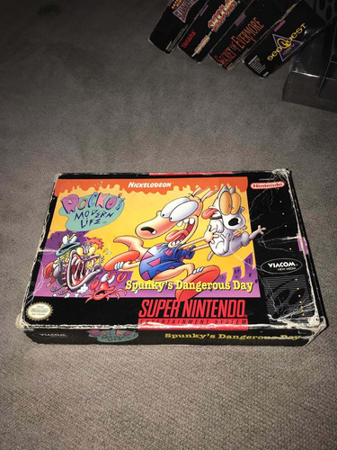 Rockos Modern Life Spunkys Dangerous Day Super Nintendo!!!