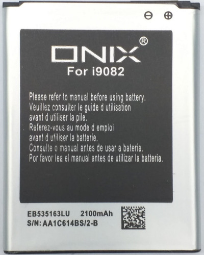 Batería Onix Eb-535163lu Para Samsung Galaxy S3 Neo