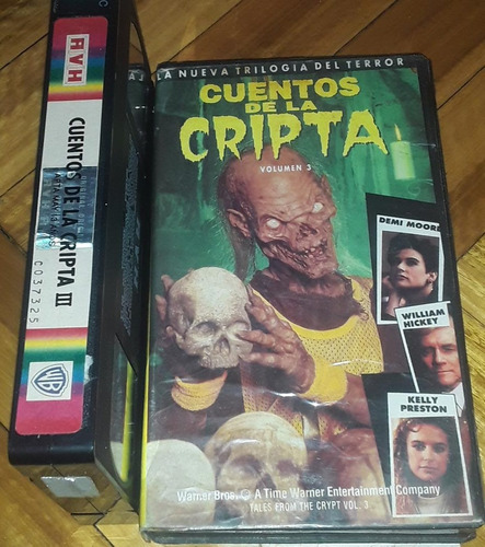 Cuentos De La Cripta 3 Vhs Demi Moore Terror Horror Gore 