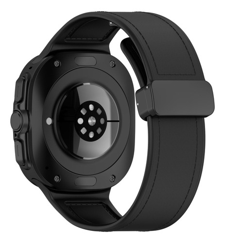 Correa De Piel De Silicona Para Samsung Galaxy Watch 7 Ultra