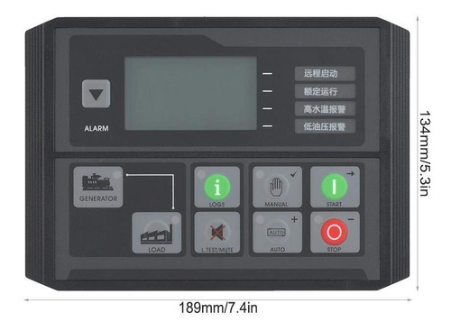 Imagen 1 de 7 de Dc40d Mebay Controlador Módulo Para Planta Eléctrica