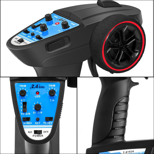 2 En 1 Esc Y Receptor Con 3ch 2,4g Rc Transmisor Esc Control