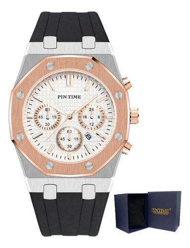 Reloj De Silicona Con Calendario Deportivo Luminoso Pintime