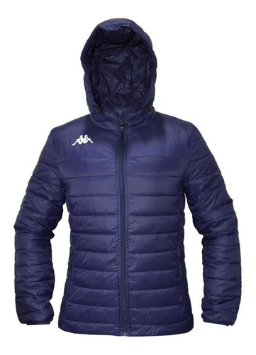 Campera Kappa Training Lamezio Negro Azul Camuflado Gris