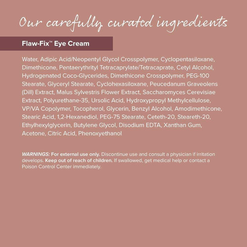 Crepe Erase Advanced, Flaw Fix Eye Cream Con Trufirm Complex