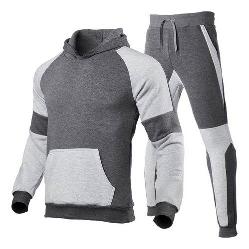 Conjunto Deportivo Colores Contrastantes Sudadera Deportiva