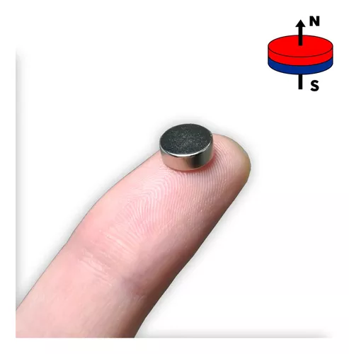 Ímã de Ferrite Ø15 x 3 mm anisotrópico - 100 peças