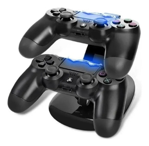 Base Doble Cargador Controles Ps4 Nuevo Para Sony Ps4