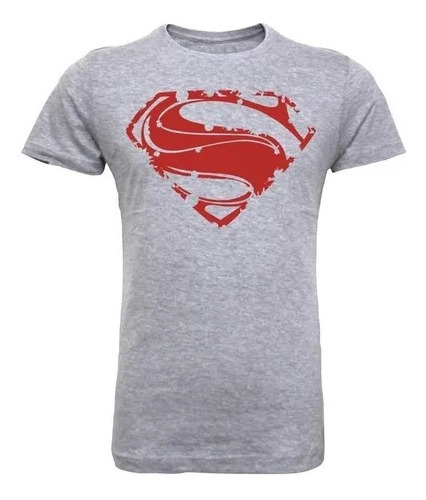 Poleras De Algodón Para Hombre Superman/ Liga De La Justicia