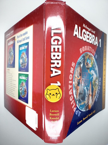 Libro Algebra 1 Ron 194a6 (Usado)