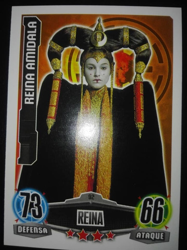 Reina Amidala Carta Star Wars