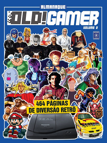 Almanaque Old!Gamer - Volume 2, de a Europa. Editora Europa Ltda., capa mole em português, 2022