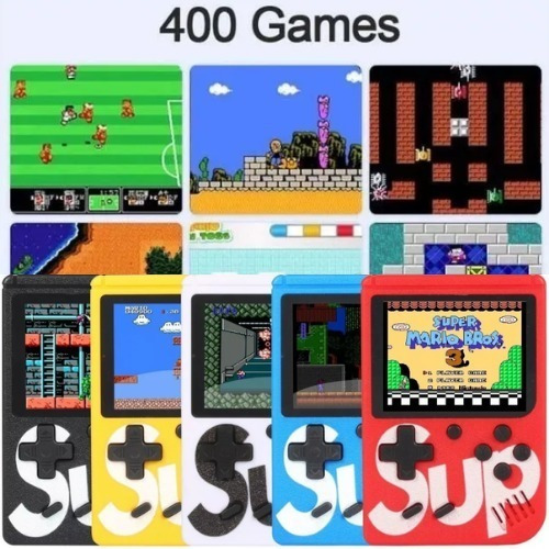 Mini Game Retrô Portatil 400 Jogos Antigos Anos 80 Promoção