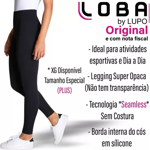 Calça Legging Lupo Seamless Basic Feminina - Laranja Laranja