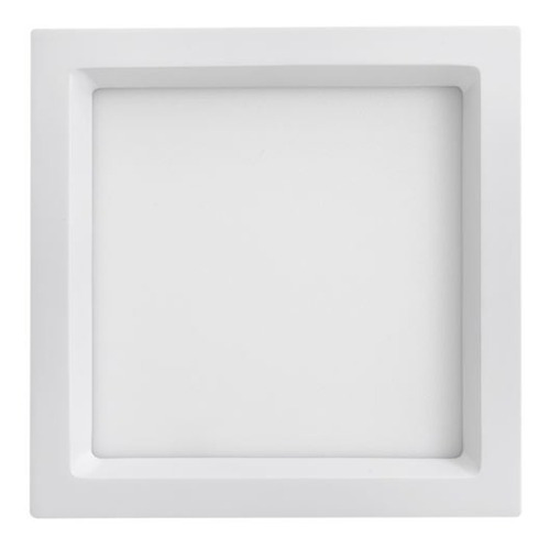 Painel Plafon Led Embutir Recuado 22,5x22,5cm 20w 4000k Cor Branco 110V/220V