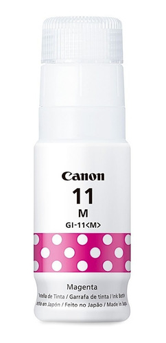 Botella De Tinta Para Impresora Canon Gi - 11 Magenta