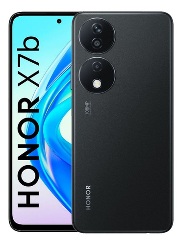 Celular Honor X7b 256gb 8gb Ram 108+5+2mp/8mp  6.8  Negro