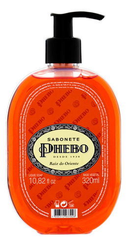 Sabonete líquido Phebo Raiz do Oriente em líquido 320 ml