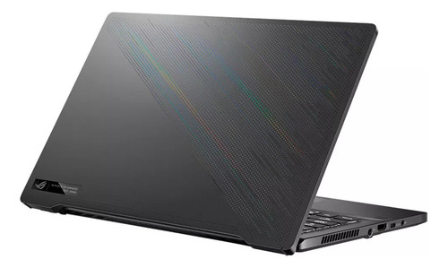 Notebook para jogos Asus Rog Zephyrus G14 GA401qc cinza Eclipse 14, Amd Ryzen 7 5800hs 16 GB de RAM, SSD de 512 GB, Nvidia Geforce Rtx 3050 120 Hz 2560x1440px Windows 11 Home