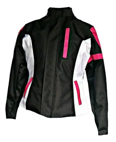 comprar Campera Moto Mujer Impermeable Abrigo Y Protecciones Fijas