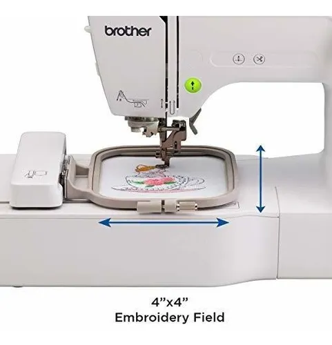 Máquina De Bordar Brother Pe535, 80 Diseños Incorporados, Ár