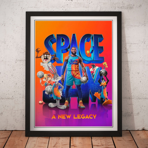 Cuadro Peliculas - Space Jam Nueva Era - Poster Movie