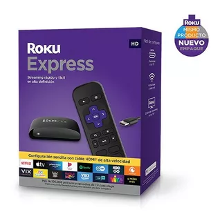 Roku Express 3930 Black Hd/hdr