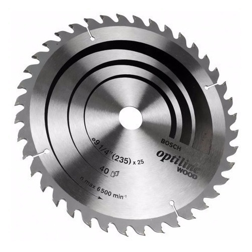 Hoja Sierra Circular Bosch Para Madera 305mm (12 Pul) 60 Die