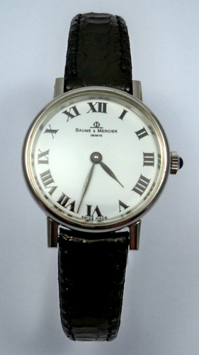 Baume & Mercier - Aço - Pulseira Couro - Manual