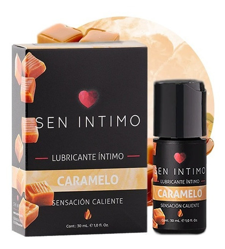 Lubricante Intimo Caliente Sabor Chocolate Y Caramelo