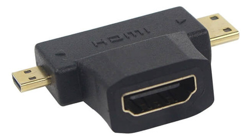 Adaptador Convertidor Mini Hdmi Micro Hdmi A Hdmi Estándar