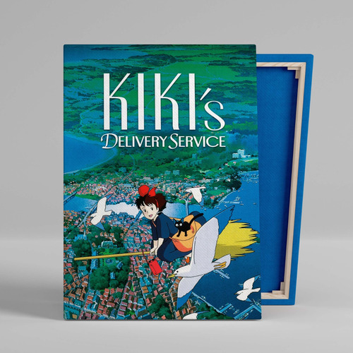 Cuadro Kiki's Delivery Service Cine Anime Canvas 45x30 Cm