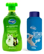 Comprar Kit Talco Banho Seco Pet Limpeza Higiene