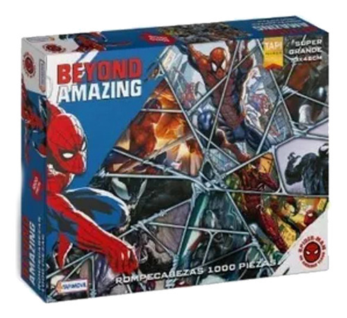 Puzzle 1000 Piezas Tapimovil Spiderman Amazing Rompecabezas