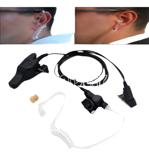 Para Motorola Profesional Auricular Auricular Mic Xts-5000 G