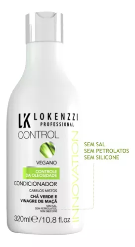 Shampoo Vegano Para Cabelos Mistos Lokenzzi 320ml – Lokenzzi Professional