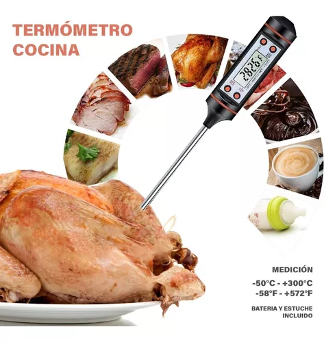 Termometro Digital Cocina Reposteria Carne Profesional