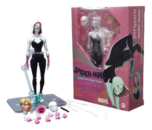 Figura Across Spiderman Verse Gwen Stacy Sh Figuarts Bootleg