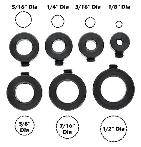 Juego De Collar De Broca De Tope De Perforación: Kit I...