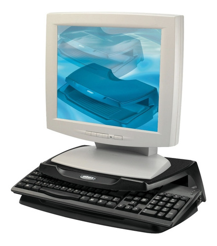 Soporte Base Monitor Pc Notebook Escritorio Organiza Aidata