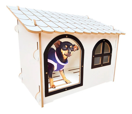 Casa Para Cães De Pequeno Porte Luxo -chocmaster