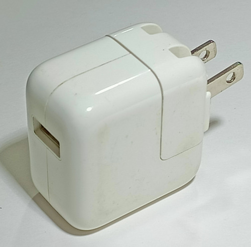 Cargador Usb 10 Watts Usado Original Para Apple Model A1357 Blanco (Usado)