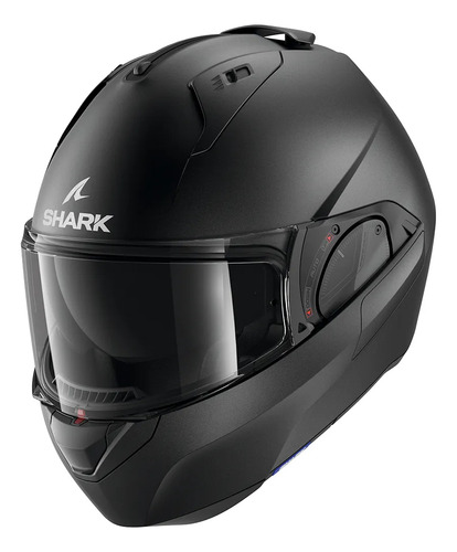 Capacete Shark Evo Es Blank Mat A06 Cinza + Pinlock Fxm