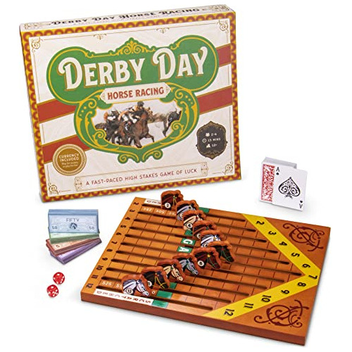 Brybelly Derby Day | Horse Racing Board Game | Family And Ad