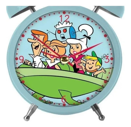 Relógio De Mesa Despertador Família Jetsons 28429 Btc Decor