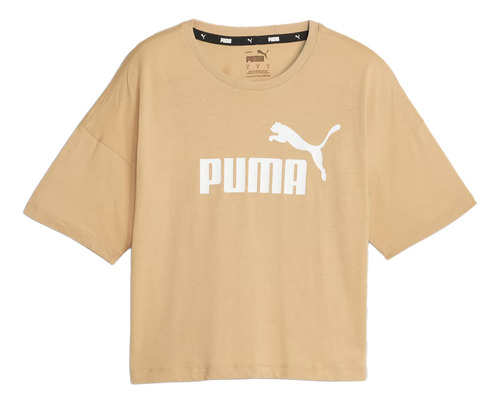 Remera Puma Ess Cropped Logo Puma Mujer - Newsport