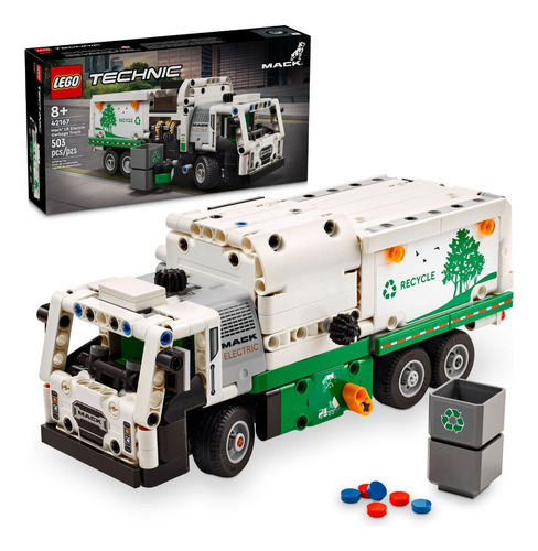 Lego Technic 42167 Caminhão De Lixo Mack Lr Electric 503pcs