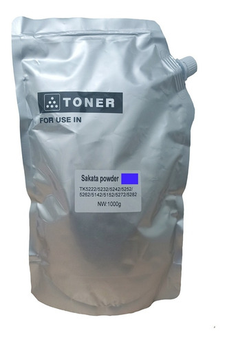 Recarga Toner Kyocera 1 Kg Polvo Cmyk Tk-5142/ 5232/ 5242