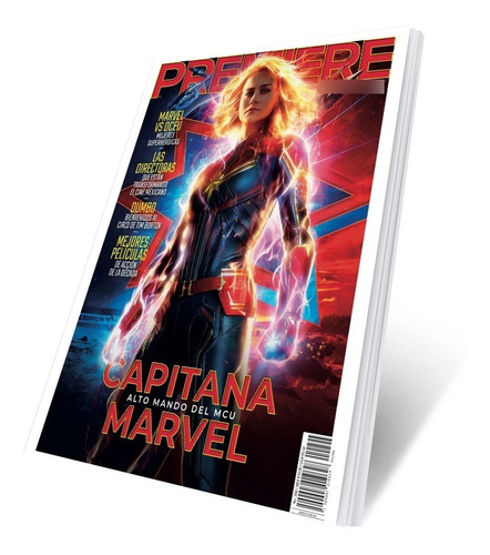 Revista Cine Premiere Edición Marzo 2019 Captain Marvel